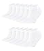 Produktbild FALKE Damen Family Sneaker Socken Strümpfe Kurzsocken 47629 6 Paar, Farbe:Weiß, Menge:6 Paar (6x 1er Pack), Größe:35-38, Artikel:-2009 white