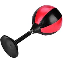 Desktop Boxing Punching Bag,Durable Stainless Steel PU Desktop Speed Ball Training Toy for Stress Relief, Odorklepa7mkwzib2