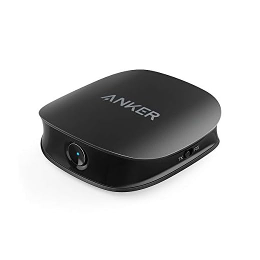 Anker Soundsync A3341 Bluetooth 2-in-1 Transmitter and Receiver, with Bluetooth 5, HD Audio with Lag-Free Synchronization, and AUX/RCA/Optical Connection for TV and Home Stereo System