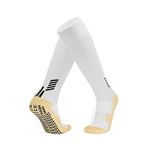 Fußball Socken, Fußballsocken Kinder Männer für Fußball,Fußballstutzen Kniehoch Sportsocken Trainingssocken Jungen Mädchen Sockenstutzen für Fußball, Laufen, Training(Schwarz) Cover