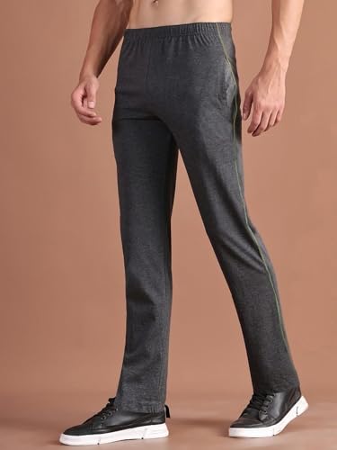 Image of FYLTR Men's Casual Joggers - Elasticated Waist with Drawstring | Solid Color | Trackpants for Men