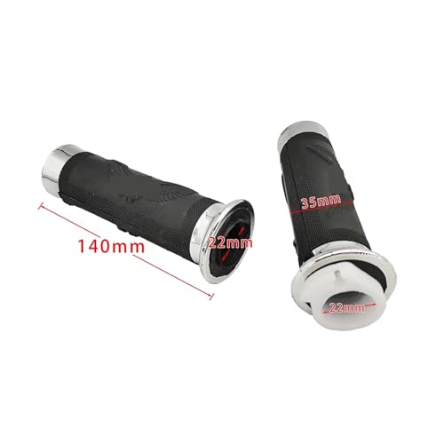 Cubre puños para manillar de 22 mm ideales para trayectos diarios en motos de 80cc 6