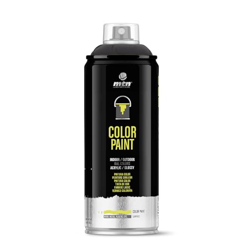 MONTANA Colors MTN PRO Negro Mate - Spray 400ml