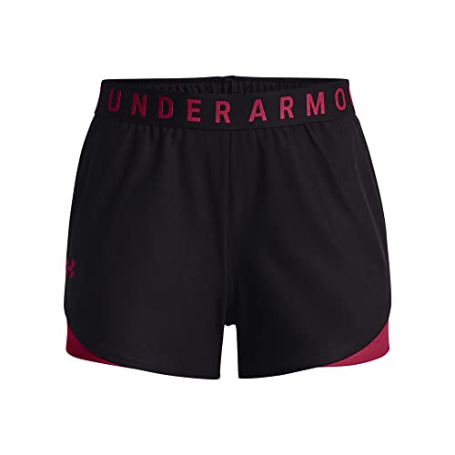 Image of Under Armour Womens Play Up 2 Shorts Black/Rose M