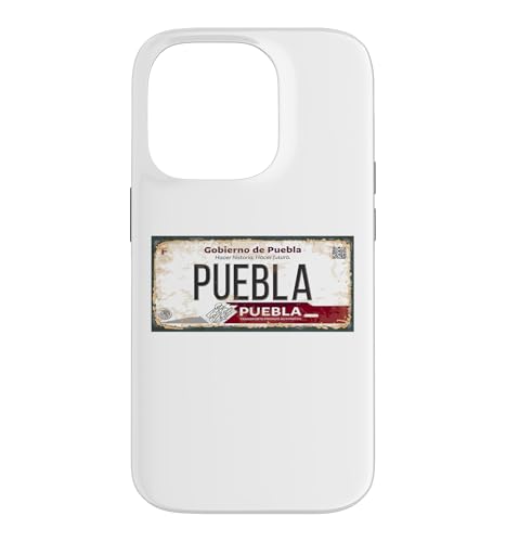 Puebla Mexico Souvenir Mexican Travel Vacation License Plate �X�}�z�P�[�X iPhone 14 Pro �p
