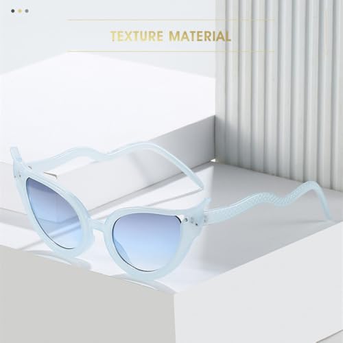 Personality Cat Eye Snake Sunglasses Women Men Fashion Sexy Sun Glasses Ladies Eyewear Shades UV4002
