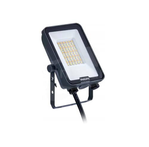 Philips, Projecteur à LED Tout-en-Un 20W, 2200/2400lm 3000/4000/6500K IP65 Projecteur Luminaire Extérieur LED Cour Étanche 230v Floodlight Eclairage de Sécurité Variable