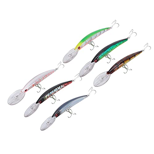 Leurre vairon coulant de 24g wobbler poisson de plongée pour carnassiers