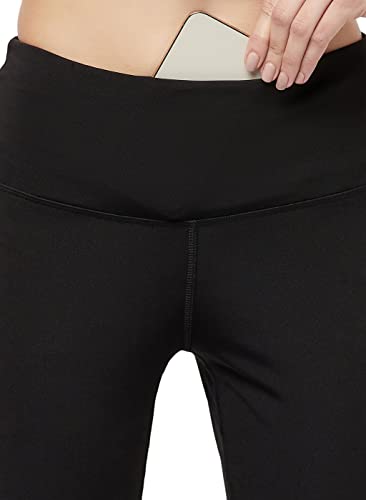 Image of TRUEREVO Sports Leggings for Women-Stretch Dryfit High Waist 7 /8th Gymwear Pants with Back Zipper Pocket-Quick Dry Activewear-Training Tights- for Yoga, Sports, Gym, Workout and Running