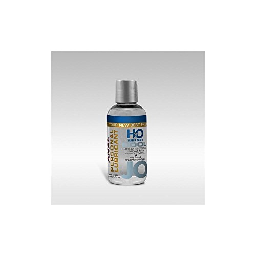 JO H2O Water Based Anal Cooling Personal Lubricant, 4 Ounce Anal Lube