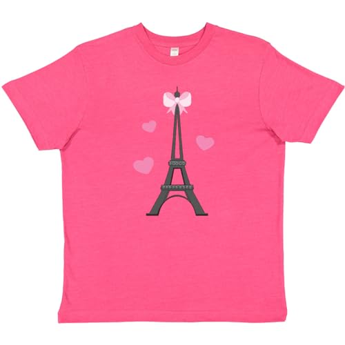 inktastic Paris Lover Eiffel Tower Youth T-Shirt