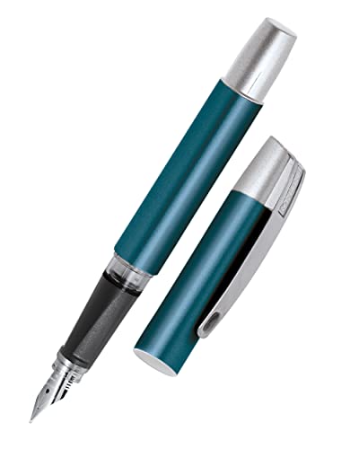 ONLINE Füller Campus Romantic Rose – Ergonomischer Füllfederhalter Für Rechtshänder Mit Iridiumfeder M, Inkl. Blauer Tintenpatrone