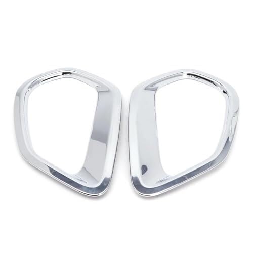 Luz Trasera Compatible con Mitsubishi para Outlander 2016 2017 2 uds luz trasera de coche antiniebla cubierta lámpara protección embellecedora