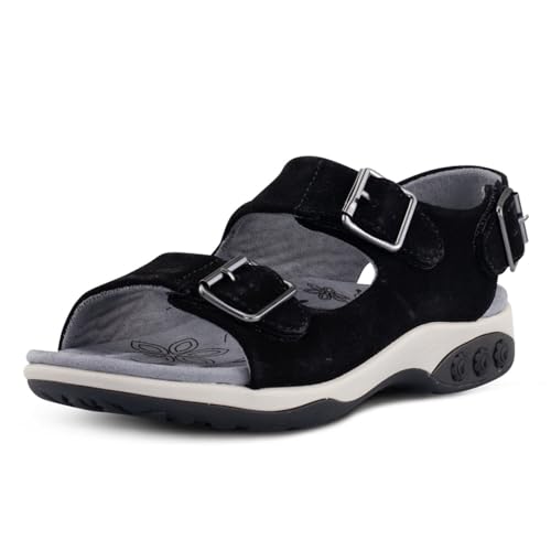 Therafit Alice Women's Heel Strap Leather Arch Support Sandal - for Plantar Fasciitis/Foot Pain