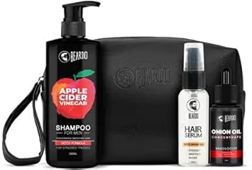 Beardo Dandruff Control Combo with Pouch (4 Items in the set)