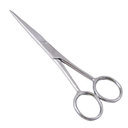 The Labsales Company - Labsales General Purpose Stainless Steel Metal Scissors for Laboratory, Medical, Fabric, Nurse, School, Craft, Easy Clean for A Consistently Straight Cut (125 MM)