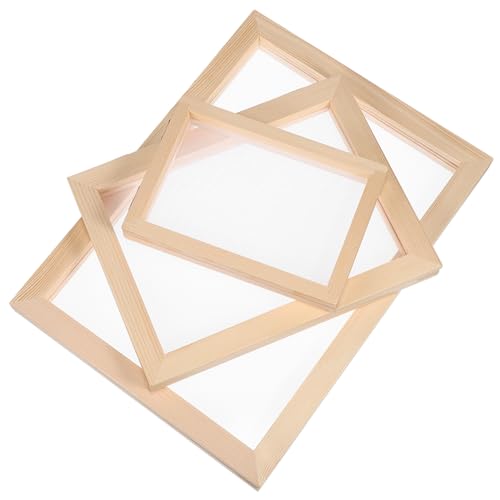 Cadre en bois double couche facile à utiliser pour papier artisanal