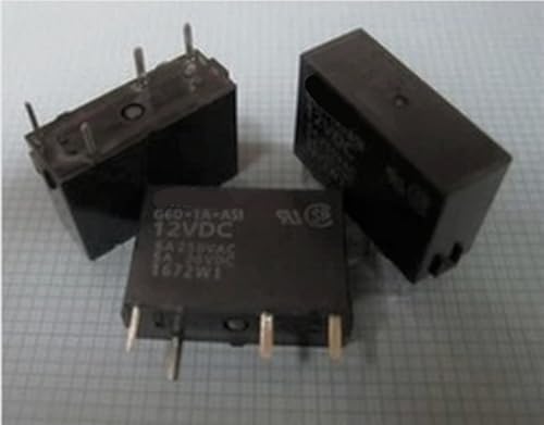 Relais G6D-1A-ASI 5V 12V 24VDC en lot de 5 pièces pour circuits imprimés