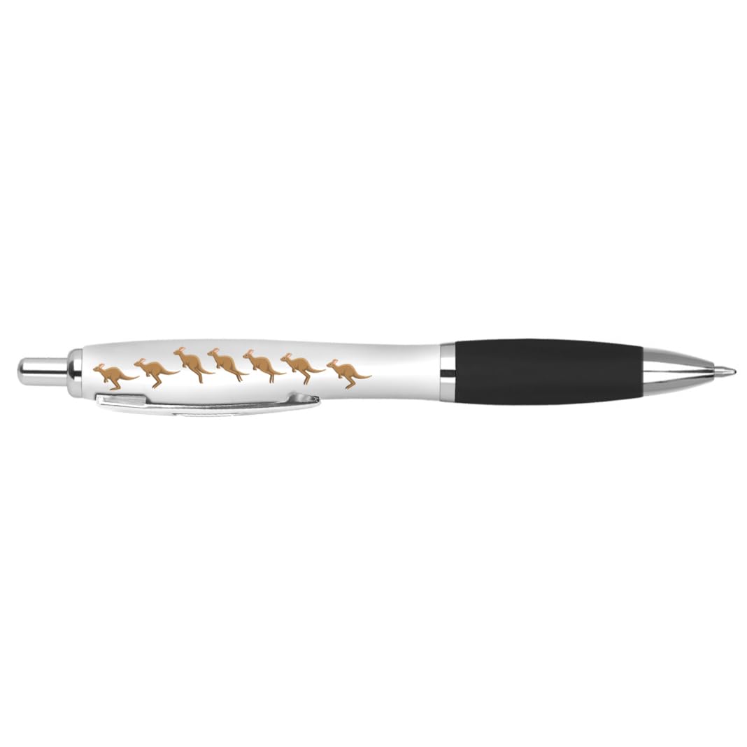 DV DESIGN 1 penna nera a forma di canguro – Australian Joey Wild Animals Stationary School Equipment Teacher Friend Girls Boys Christmas Birthday #80698