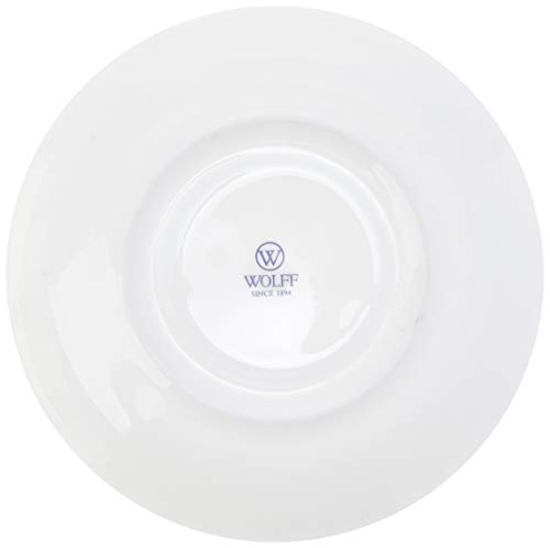 CJ 6 XÍCARAS PORCELANA P/CHÁ C/PIRES BONE CHINA KIEV PRATEADO 220ml