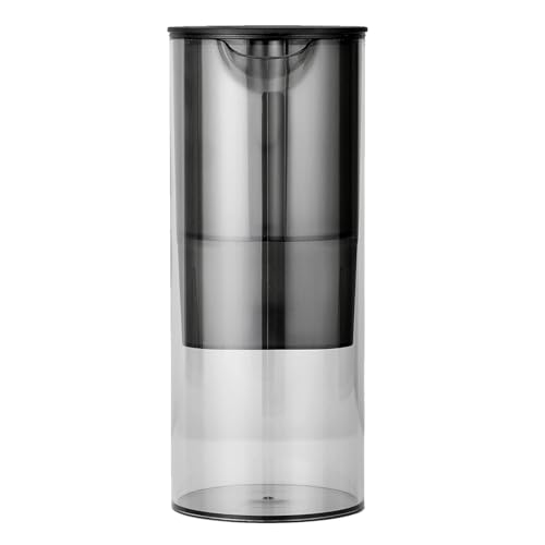 Stelton Wasserfilter-Kanne EM77 - Kompatibel mit Stelton Wasserfilterkartuschen oder Brita - Kunststoff Wasserkanne im modernen Stil - Reduziert Chlor, Kalkablagerungen - 2 Liter, Getönt