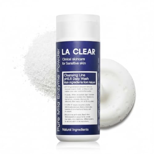 La clear Pure Mild Enzyme Powder Cleanser - Daily Exfoliating Fac...