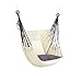 TOMYEUS balançoire hamac Hamac d'extérieur, Jardin de Jardin hamac, Peut Porter 200 kg, dortoir Portable en Coton Pur, Chaise Suspendue à l'intérieur Chaise Suspendue (Color : White)