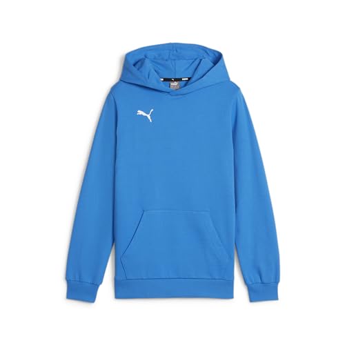 Puma Jungen Teamgoal Casuals Hoody Jr Pullover, Ignite Blue-Puma White, 152...