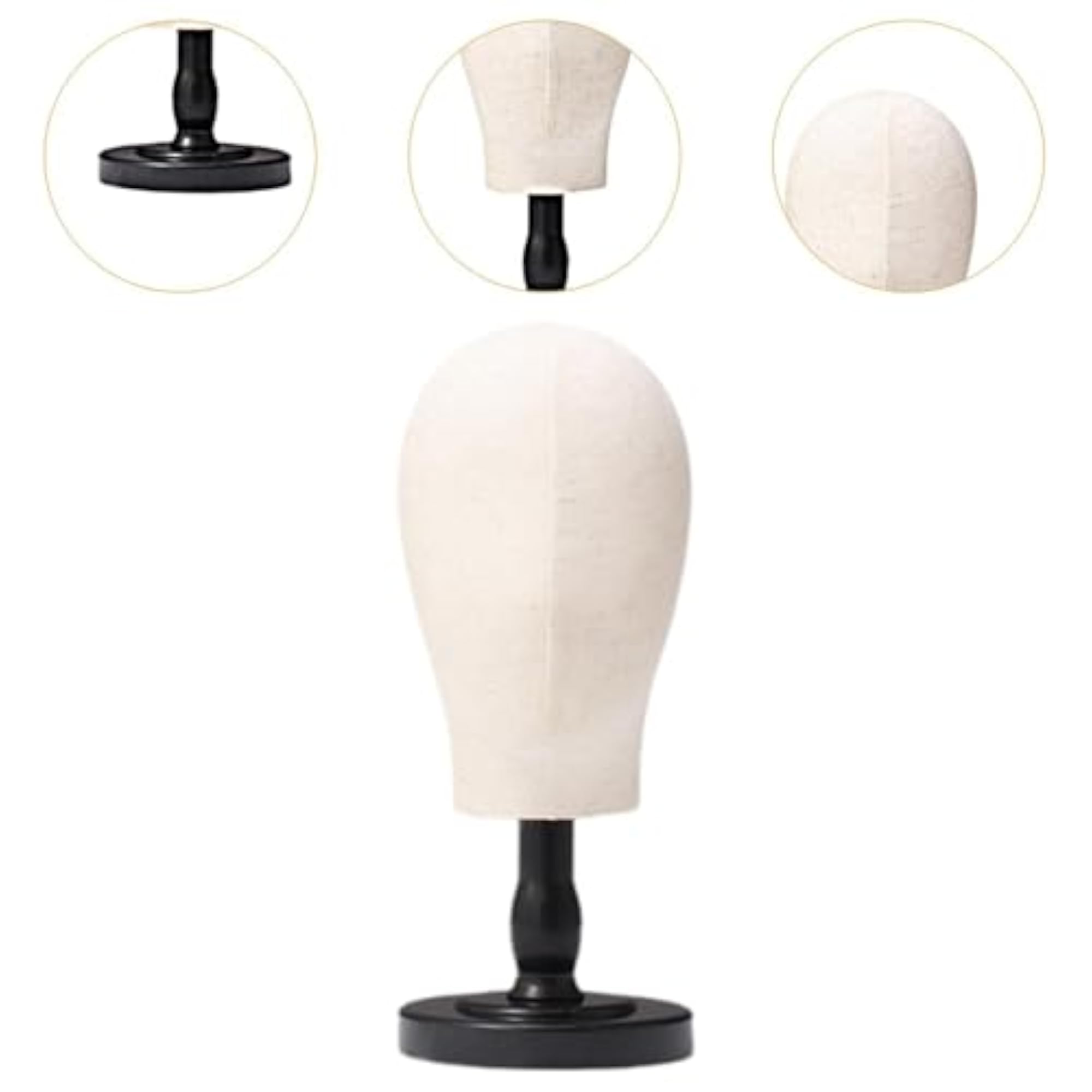 Mannequin Head, Multifunctional Hat Rack for Cap Display