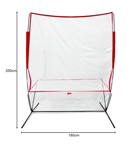 Netze für Tennisbälle Maschine (10 lb) Rückprallnetz für Tennisball&Pickleball Selbsttraining, tragbar und einfach zu demontieren,Geeignet für Wurftraining mit Ballmaschinen drinnen und draußen