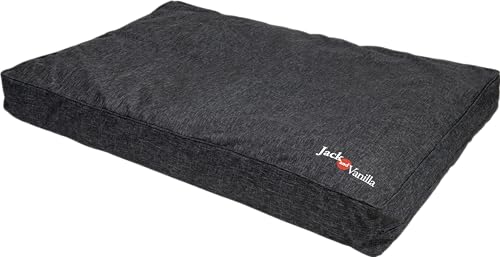 Lit pour chien waterproof grand panier imperméable lavable noir
