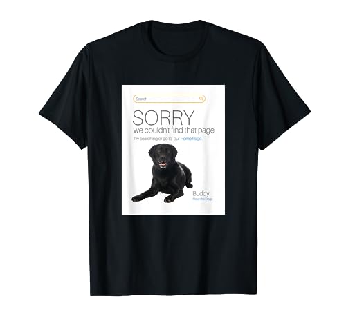 Labrador Retriever 404 Dog Page T-Shirt