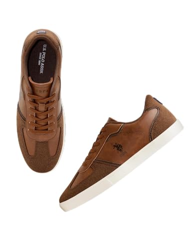 U.S. Polo Assn. USPA | Oberon | Stylish Casual Sneaker Shoes for Man tan