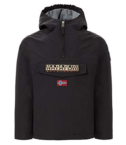 Napapijri N0YGY9, Chaqueta Para Niños, Negro (Black 041), 170 (talla del fabricante: 16 años)