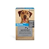 SENTINEL SPECTRUM Chews for Dogs, 50-100 lbs, 6 Chews, 6-Month Supply, Blue Box