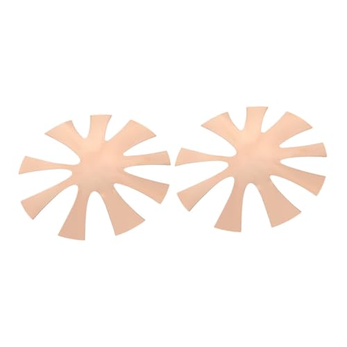 FRCOLOR 2 plantillas metálicas para manicura francesa miniatura 1