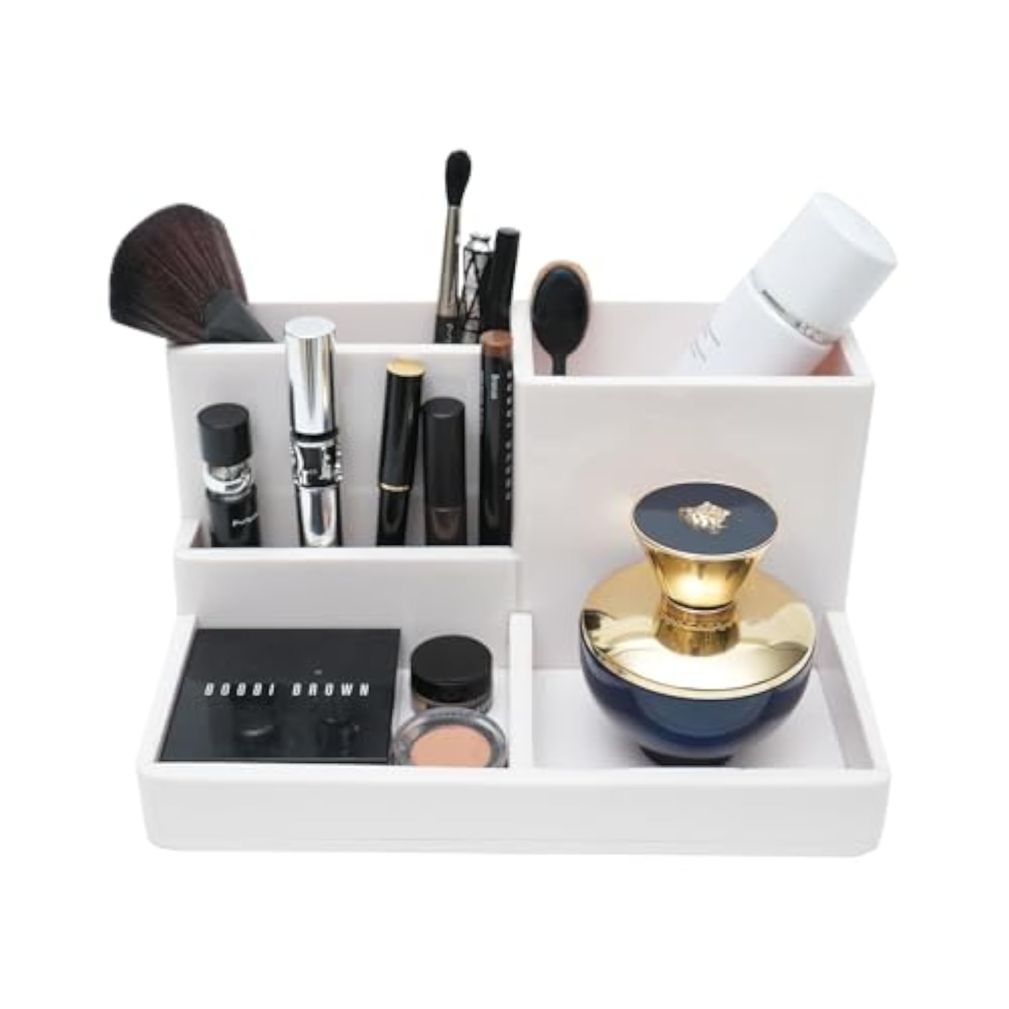 Modern Marble Makeup Organizer Resin Box for Cosmetics
