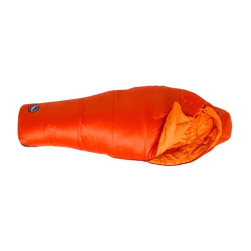 Big Agnes Kids & Youth Sleeping Bag – Ultralight Cold Weather Backpacking & Camping, Kids, Juniors, Teens, 20 Degrees, Little Red, Regular-Left Zip