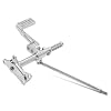 TOFR 12 Polished Forward Controls Footpegs Kit Pegs Levers Linkages for Harley Sportster XLH883 XLH1200 Xl883 XL1200 Custom Hugger 1987-2003