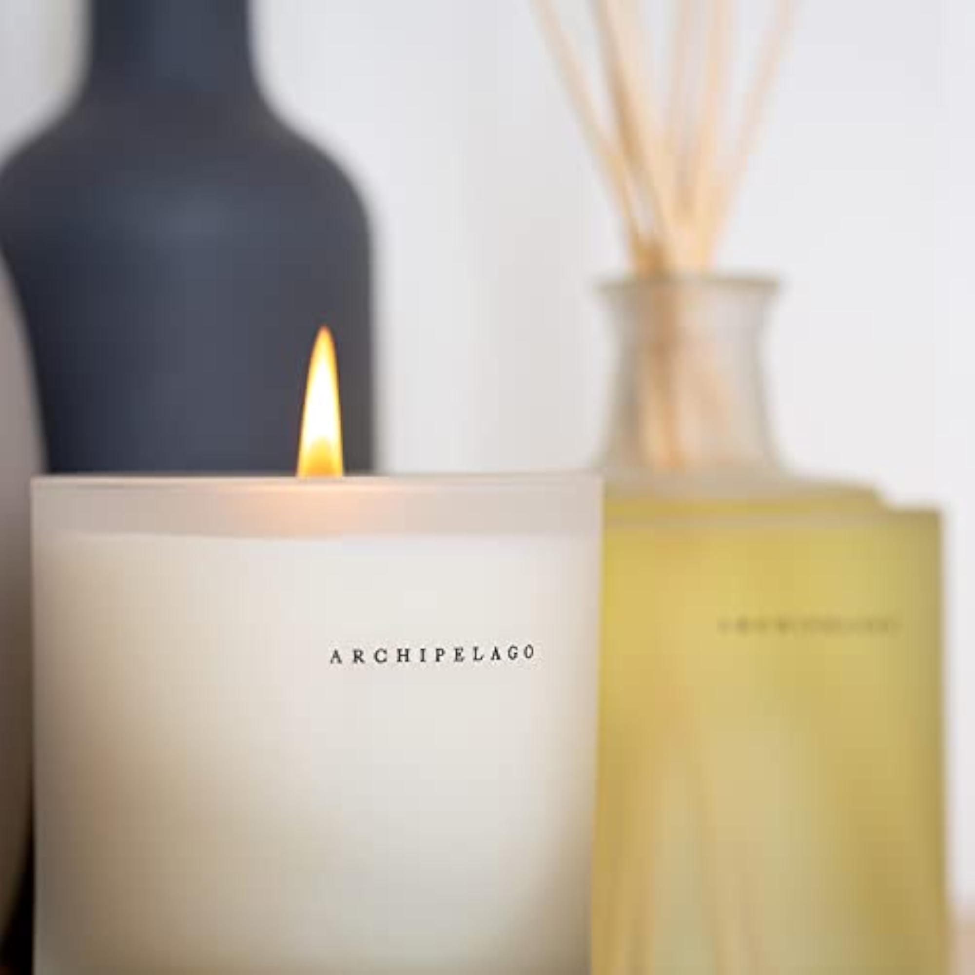 Kashmir Boxed Candle, Warm Scent of Vanilla