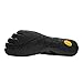 Vibram Women's FiveFingers KSO EVO | Barefoot Cross-Training Shoe for Lifting and Functional Workouts, Black, 38 EU / 7.5-8 US