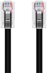 Monoprice Cat6A Patch Cable - 25 Feet - Black | 26AWG, 10G, Bare Copper Conductor, Gold Plated Copper Connector, RJ45, Non-Booted Ethernet Cable