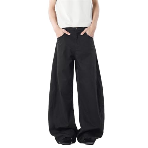 Men's Pants Workwear Wide Leg Straight Loose Japanese Style Summer Sport Casual Long Pants for Men