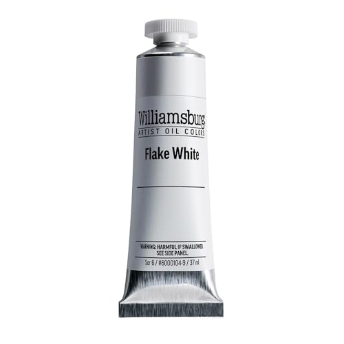 Williamsburg Artist Oil Colors, Flake White, 37 ml Tube by Williamsburg - Used condition - US$32.69