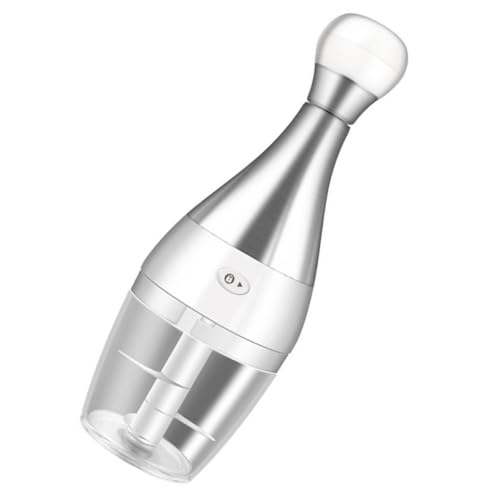 Mini trita aglio: realizzato in acciaio inossidabile, silicone e materiale pp, non si deforma e non si rompe facilmente, trita verdure