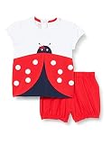 Chicco Copletino t-Shirt + Shorts Camiseta + Colcha de Pantalones Cortos, 37, 86 para Bebés