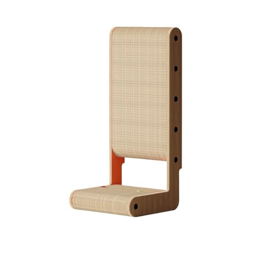 Griffoir pour chat vertical 20x20x45 cm avec jouet souris pour chats d'intérieur