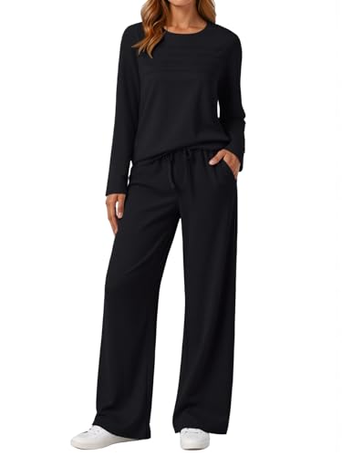 AUTOMET 2 Two Piece Set Womens Matching Summer Spring 2025 Lounge Loungewear Travel Sets Beach - View #8