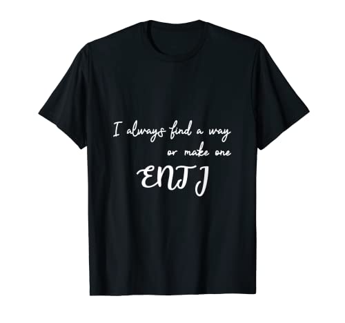 ENTJ extrovertido Myers Briggs tipo de personalidad Camiseta