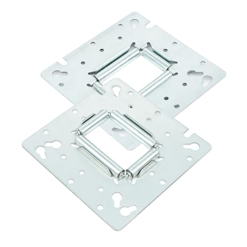 Baudelun Universal Wire Pulling Device, Wire Pulling Tool, Built in Rollers to Protect Wire, No More Scraped Wire, Mounts to All Standard Outlet Boxes, 2PCS